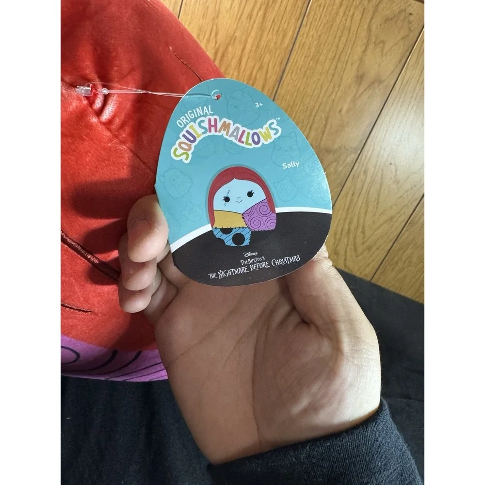 Squishmallow SALLY Nightmare Before‎ Christmas- Disney KellyToy Plush 14
